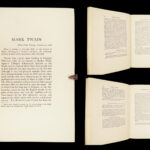 Mark Twain’s Autobiography. In Two Volumes. – 1924 | First Edition, First Printing