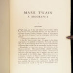 Mark Twain: A Biography – Albert Bigelow Paine – 1912 | 4 Vol. First Edition