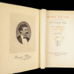 Mark Twain: A Biography – Albert Bigelow Paine – 1912 | 4 Vol. First Edition