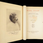 Mark Twain: A Biography – Albert Bigelow Paine – 1912 | 4 Vol. First Edition