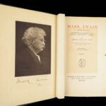 Mark Twain: A Biography – Albert Bigelow Paine – 1912 | 4 Vol. First Edition