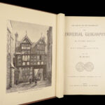 The Universal Geography – Élisée Reclus – 1880s | 10-Volume Set with Maps & Engravings