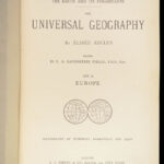 The Universal Geography – Élisée Reclus – 1880s | 10-Volume Set with Maps & Engravings