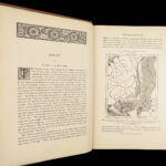 The Universal Geography – Élisée Reclus – 1880s | 10-Volume Set with Maps & Engravings