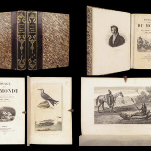 Voyage autour du monde – Lesson – 1839 | 1st Edition, 2 Vols, French Naval Exploration