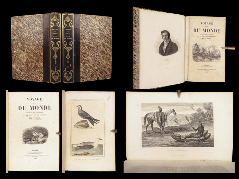 Image of Voyage autour du monde – Lesson – 1839 | 1st Edition, 2 Vols, French Naval Exploration