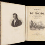 Voyage autour du monde – Lesson – 1839 | 1st Edition, 2 Vols, French Naval Exploration