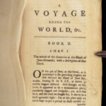 A Voyage Round the World – George Anson – 1748 | 3 Huge Folding Maps