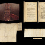 A Voyage Round the World – George Anson – 1748 | 3 Huge Folding Maps