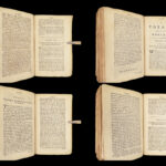 A Voyage Round the World – George Anson – 1748 | 3 Huge Folding Maps