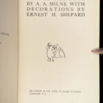 1926 Winnie the Pooh TRUE 1st ed AA Milne Children’s Literature | Rare Blue Binding