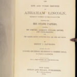 The Life and Public Services of Abraham Lincoln – Henry Raymond – 1865 | First Edition