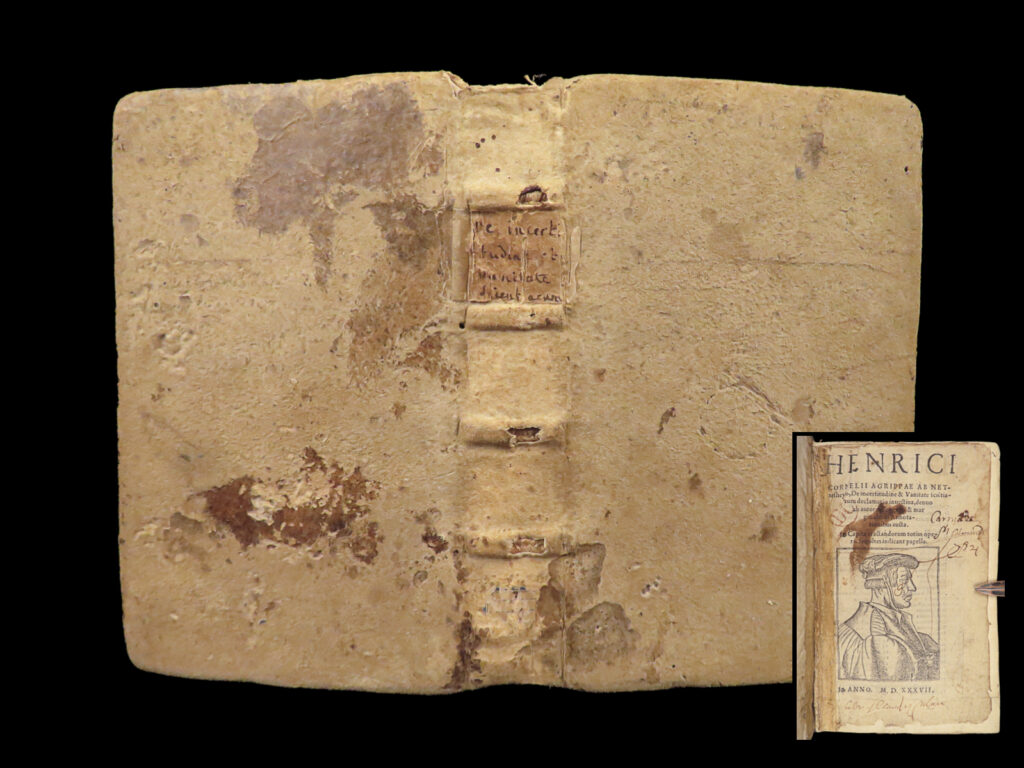 De incertitudine et vanitate – agrippa – 1537 | occult magic & witchcraft | agrippa’s de vanitate (paris, 1537) critiques astrology, alchemy, dreams, and occult disciplines. This scarce latin edition reflects early renaissance skepticism in a parisian imprint.