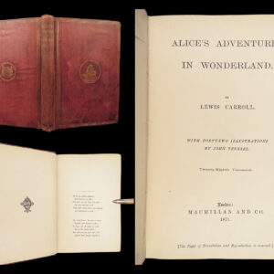 Alice’s Adventures in Wonderland – Lewis Carroll – 1871 | Tenniel Illustrated, 28th Thousand