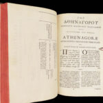 Legatio pro Christianis – Athenagoras – 1706 | Greek Apologetics, Oxford
