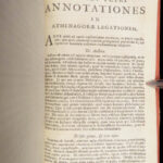 Legatio pro Christianis – Athenagoras – 1706 | Greek Apologetics, Oxford