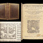 I Trattenimenti – Scipione Bargagli – 1587, First edition | Siege of Siena Storytelling