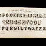 Becker’s Ornamental Penmanship – George J. Becker – 1854 | 33 Engraved Plates