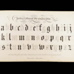 Becker’s Ornamental Penmanship – George J. Becker – 1854 | 33 Engraved Plates