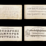 Becker’s Ornamental Penmanship – George J. Becker – 1854 | 33 Engraved Plates