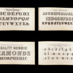 Becker’s Ornamental Penmanship – George J. Becker – 1854 | 33 Engraved Plates