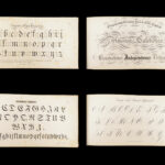 Becker’s Ornamental Penmanship – George J. Becker – 1854 | 33 Engraved Plates