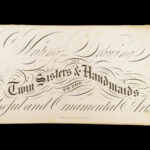 Becker’s Ornamental Penmanship – George J. Becker – 1854 | 33 Engraved Plates