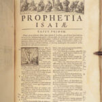 Biblia Sacra – Holy Bible – 1680 | Latin Vulgate, Pope Sixtus V