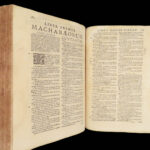 Biblia Sacra – Holy Bible – 1680 | Latin Vulgate, Pope Sixtus V