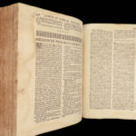 Biblia Sacra – Holy Bible – 1680 | Latin Vulgate, Pope Sixtus V