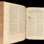 Biblia Sacra – Holy Bible – 1680 | Latin Vulgate, Pope Sixtus V