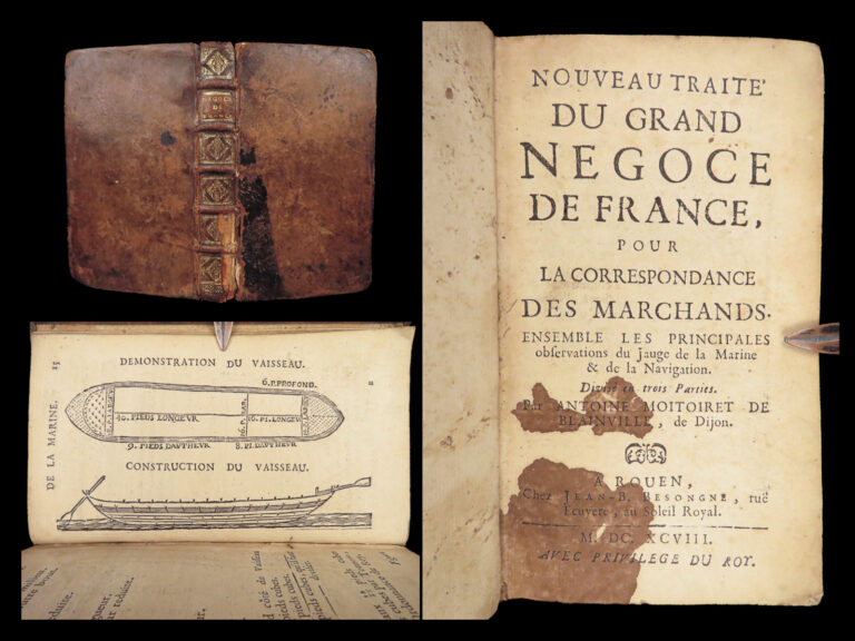 Image of Traite du Grand Negoce – Blainville – 1698 | First edition Merchants Handbook