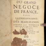 Traite du Grand Negoce – Blainville – 1698 | First edition Merchants Handbook