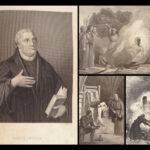 The Book of Martyrs – John Foxe – 1846 | Leather Binding, Engravings