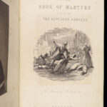 The Book of Martyrs – John Foxe – 1846 | Leather Binding, Engravings