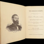 The Border Outlaws – James W. Buel – 1882 | 48 Engravings, Train Robbers!