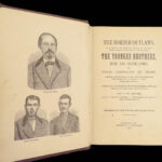 The Border Outlaws – James W. Buel – 1882 | 48 Engravings, Train Robbers!