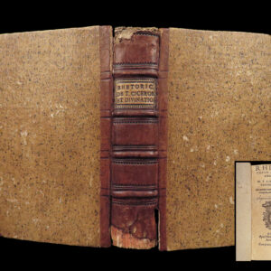 Rhetoricorvm ad Herennivm – 1562 | De Diviniatione – Cicero, Philosophy | 2 in 1