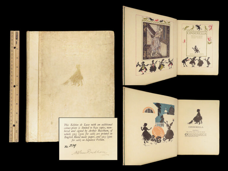 Image of Cinderella – Arthur Rackham – 1919 | Signed, Deluxe First Edition