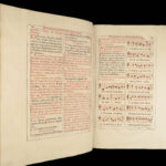 Pontificale Romanvm – Catholic Church – 1627 | Plantin Antwerp Folio, Morocco