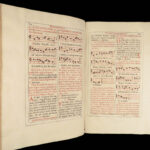Pontificale Romanvm – Catholic Church – 1627 | Plantin Antwerp Folio, Morocco