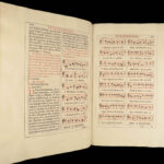 Pontificale Romanvm – Catholic Church – 1627 | Plantin Antwerp Folio, Morocco