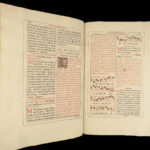 Pontificale Romanvm – Catholic Church – 1627 | Plantin Antwerp Folio, Morocco