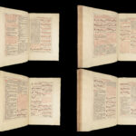 Pontificale Romanvm – Catholic Church – 1627 | Plantin Antwerp Folio, Morocco