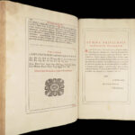 Pontificale Romanvm – Catholic Church – 1627 | Plantin Antwerp Folio, Morocco