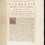 Pontificale Romanvm – Catholic Church – 1627 | Plantin Antwerp Folio, Morocco