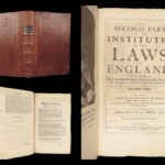 The Second Part of the Institutes – Edward Coke – 1681 | Magna Charta, Statutes of Westminster