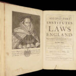 The Second Part of the Institutes – Edward Coke – 1681 | Magna Charta, Statutes of Westminster