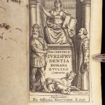 Jurisprudentia Romana – Arnoldus Corvinus – 1658 | Elzevir Printing of Roman Law
