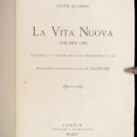 La Vita Nuova – Dante Alighieri – 1906 | Illustrated | Unique Tooled Leather